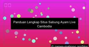 situs sabung ayam live cambodia