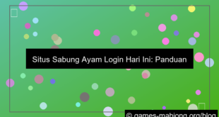 grafik situs sabung ayam login hari ini