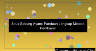 visual situs sabung ayam metode pembayaran