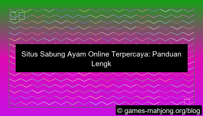 situs sabung ayam online