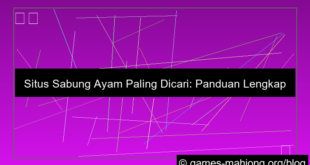situs sabung ayam paling dicari
