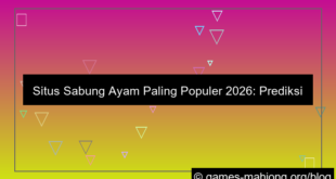 situs sabung ayam paling populer 2026