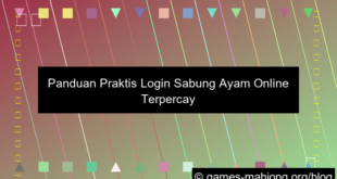situs sabung ayam panduan login
