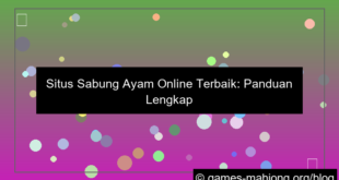 situs sabung ayam pertandingan terbaik