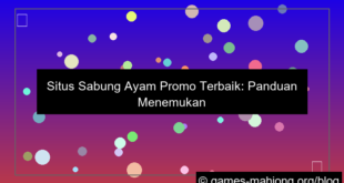 situs sabung ayam promo