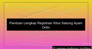 situs sabung ayam registrasi
