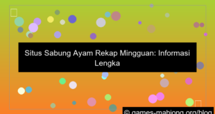 grafik situs sabung ayam rekap mingguan