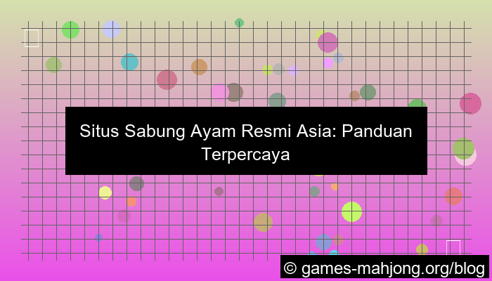 ilustrasi situs sabung ayam resmi asia