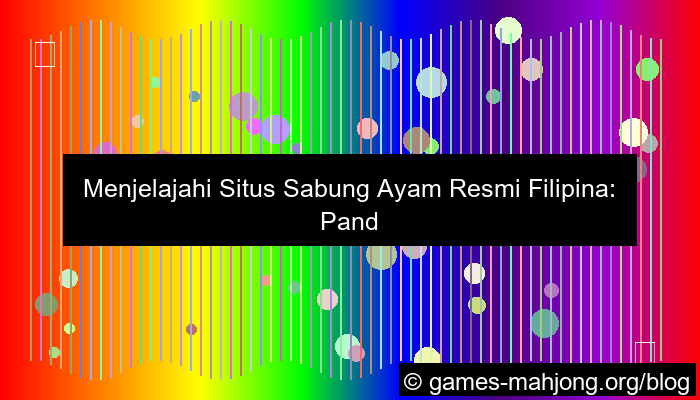 visual situs sabung ayam resmi filipina