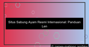 gambar situs sabung ayam resmi internasional