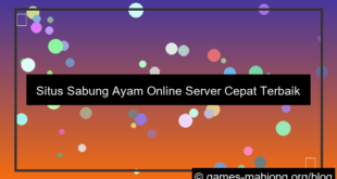 desain situs sabung ayam server cepat