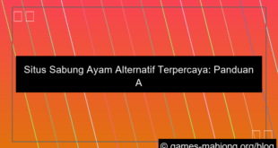 situs sabung ayam situs alternatif