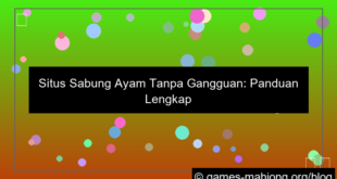 visual situs sabung ayam tanpa gangguan