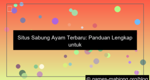 visual situs sabung ayam terbaru