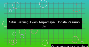 situs sabung ayam update pasaran