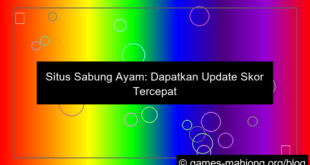 situs sabung ayam update skor