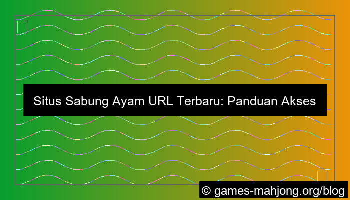 gambar situs sabung ayam url terbaru