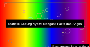 ilustrasi statistik sabung ayam