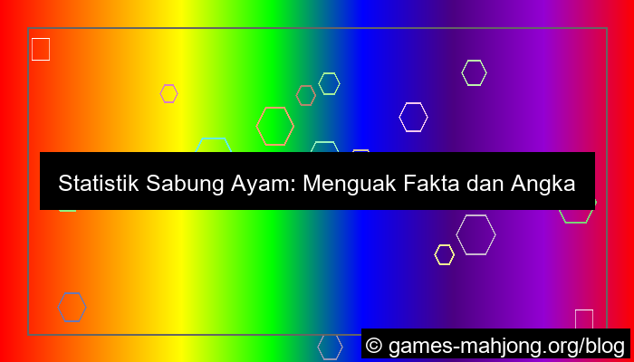 ilustrasi statistik sabung ayam