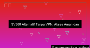 sv388 alternatif tanpa vpn