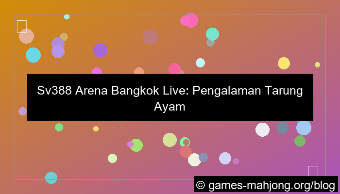 sv388 arena bangkok live