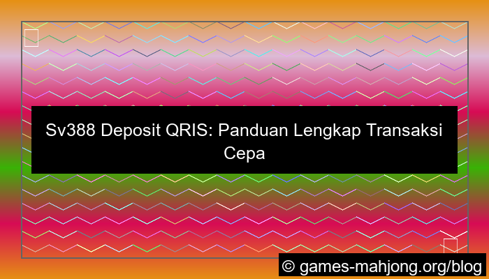grafik sv388 deposit qris