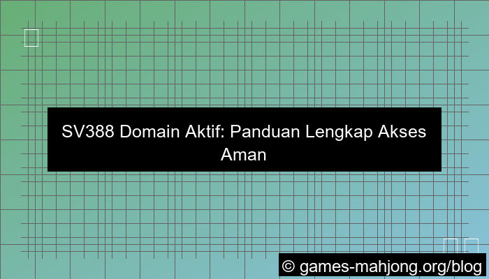 sv388 domain aktif
