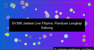 grafik sv388 jadwal live filipina