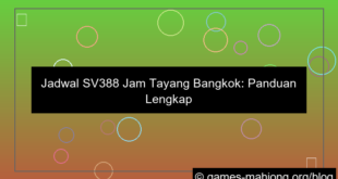 gambar sv388 jam tayang bangkok