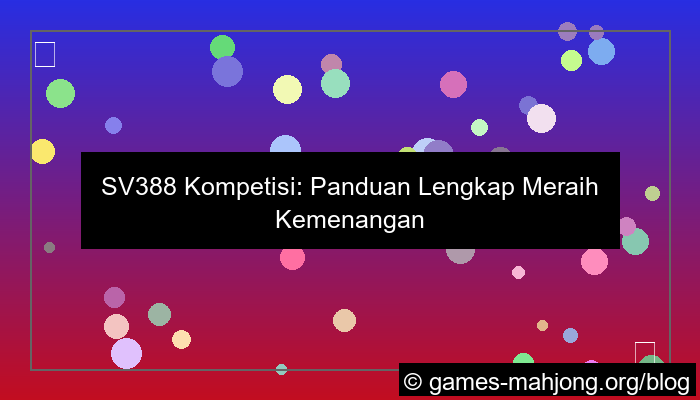 desain sv388 kompetisi