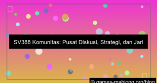 desain sv388 komunitas