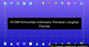 sv388 komunitas indonesia