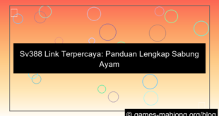 sv388 link terpercaya