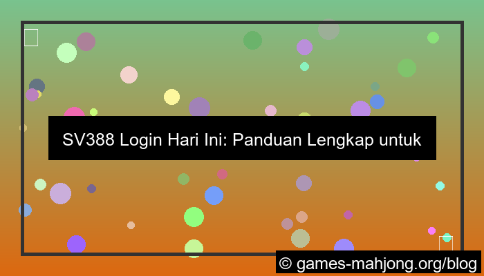 grafik sv388 login hari ini