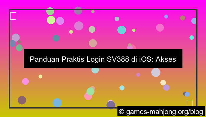 visual sv388 login ios