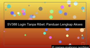 sv388 login tanpa ribet