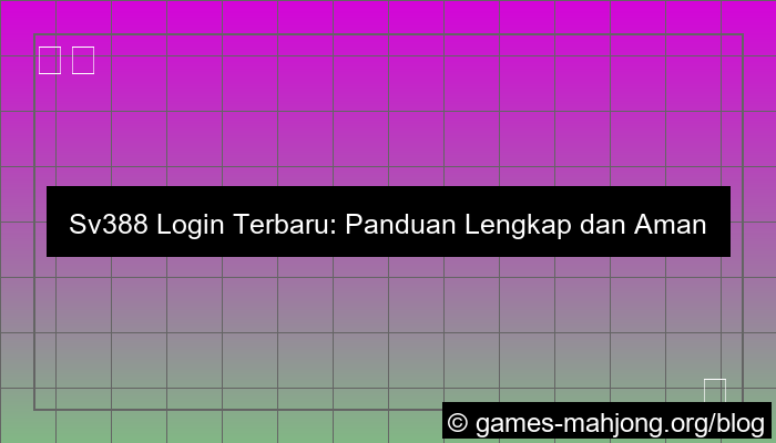 sv388 login terbaru