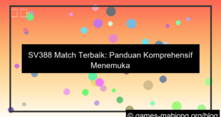 sv388 match terbaik