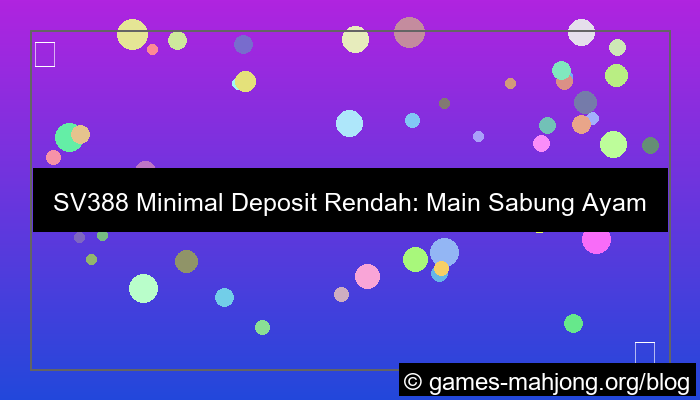 sv388 minimal deposit