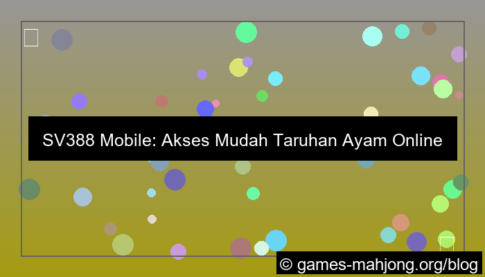 ilustrasi sv388 mobile