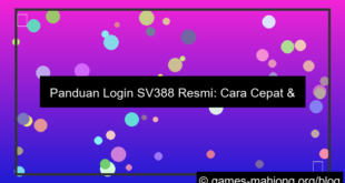 sv388 panduan login
