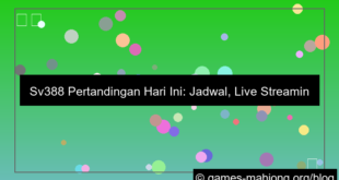 gambar sv388 pertandingan hari ini