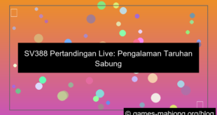 gambar sv388 pertandingan live