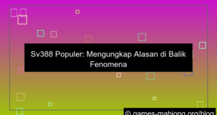 grafik sv388 populer