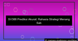 desain sv388 prediksi