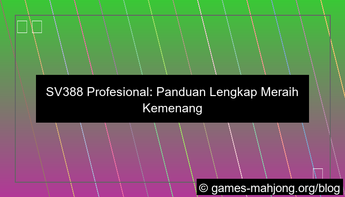 grafik sv388 profesional