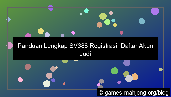 sv388 registrasi