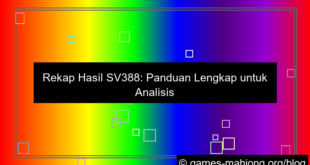 ilustrasi sv388 rekap hasil