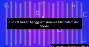 ilustrasi sv388 rekap mingguan