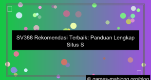 sv388 rekomendasi